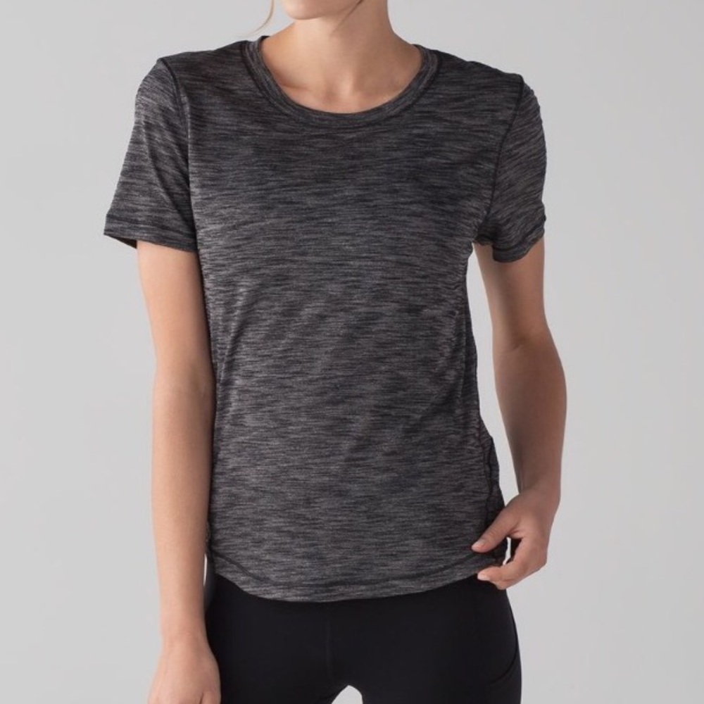 Heather Grey Exercise Tee